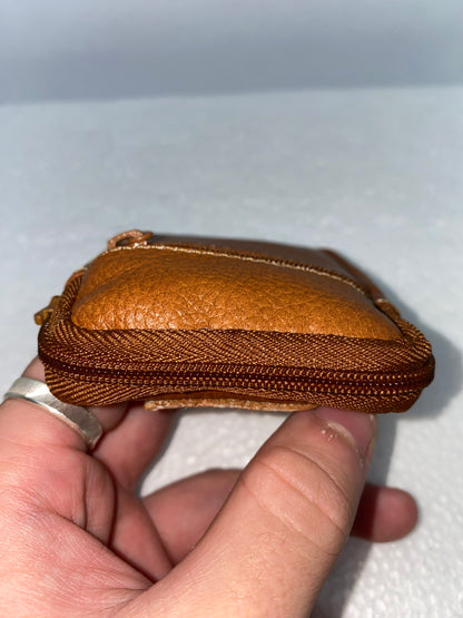 M17 - Monedero de cuero Graso de correa marca Quality Leather