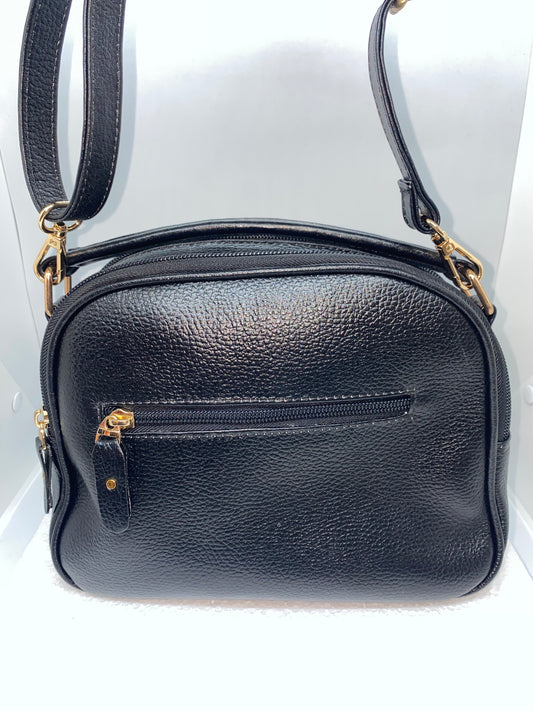 BMB53 - Bolso mini de cuero estilo Baul
