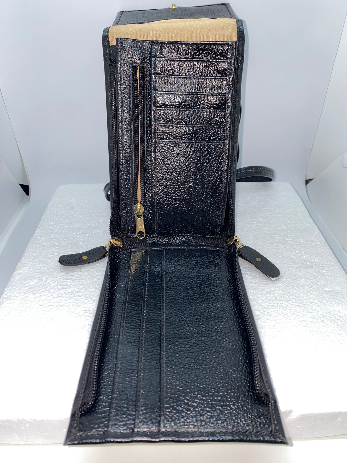 PCD40 - Wallet porta celular de cuero Graso estilo Shakira