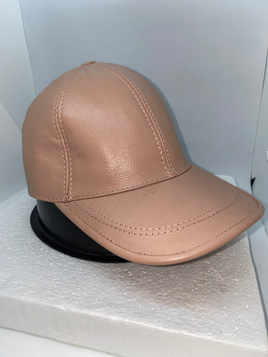 GG30 - Gorra de cuero Graso marca Quality Leather