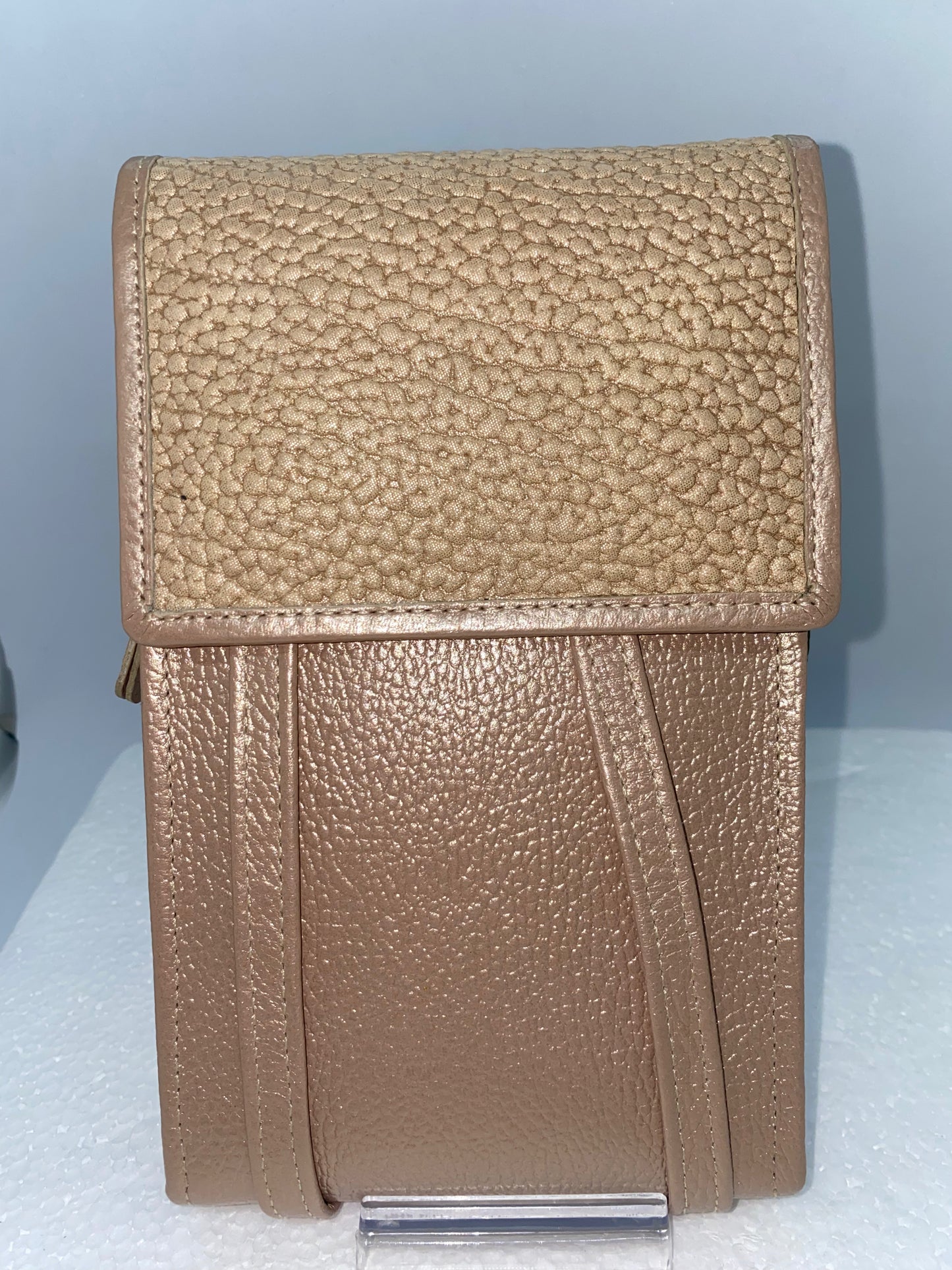 PCD40 - Wallet porta celular de cuero Graso estilo Shakira