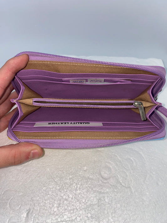 W2501 - Wallet de cuero para dama marca Beroni