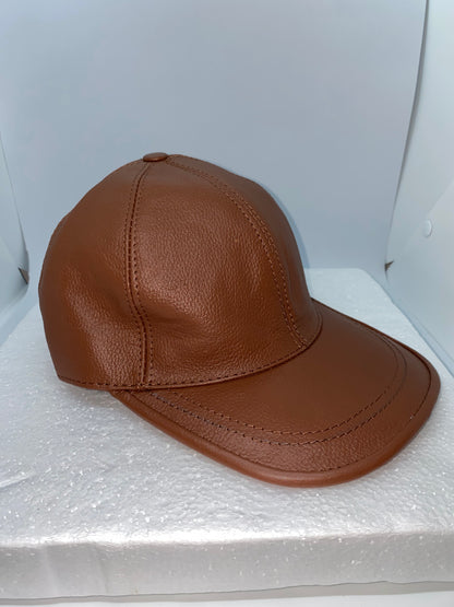 GG30 - Gorra de cuero Graso marca Quality Leather