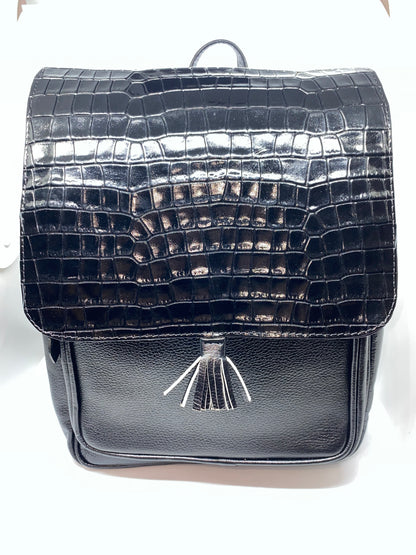 MD85 - Mochila de cuero Graso para dama marca Quality Leather