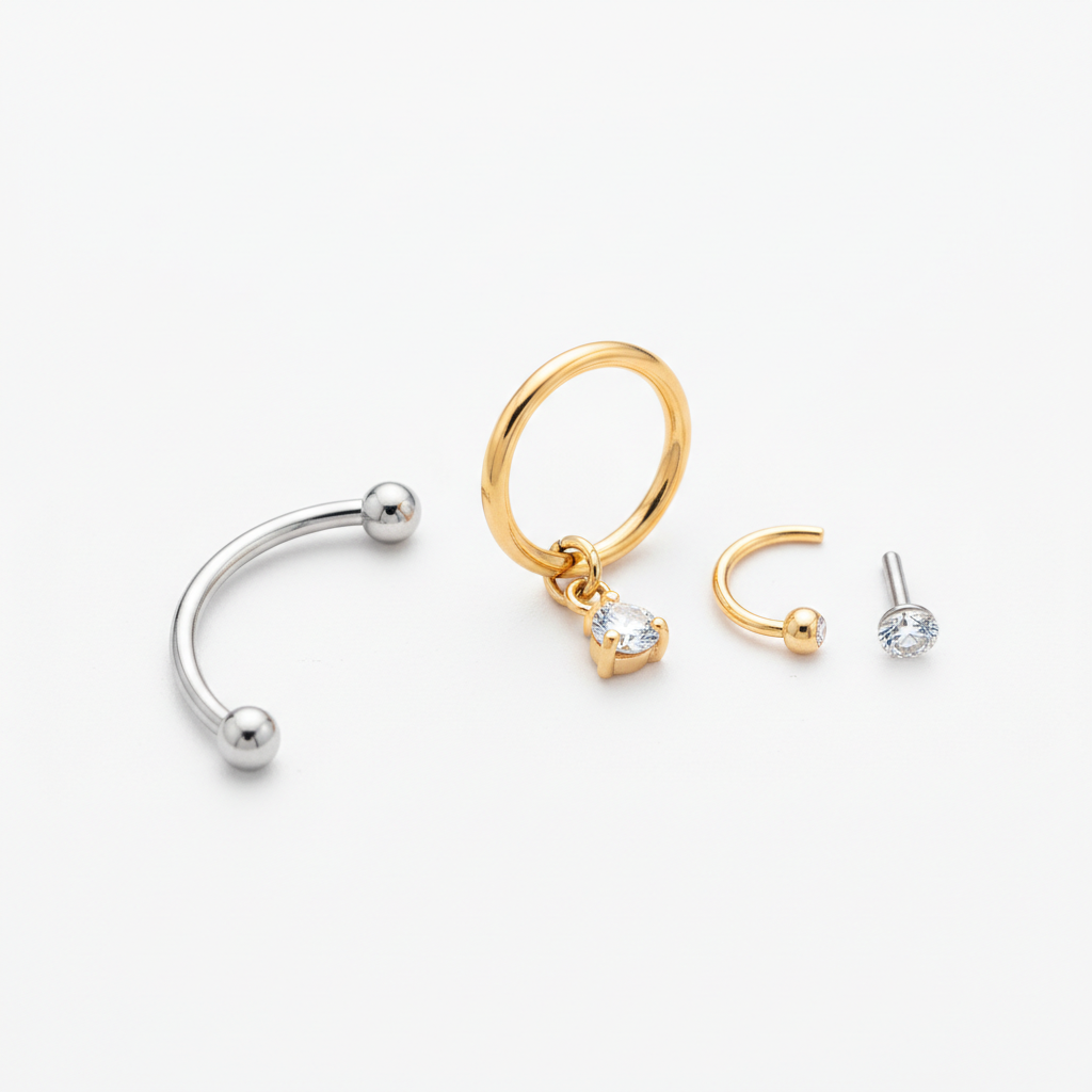 PIRCIN - Piercing de Nariz, Ombligo y Ceja